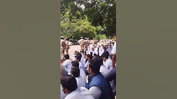 students protesting against privatisation of agri education ।।  UASB ।। COA Bangalore ।। GKVK ।।