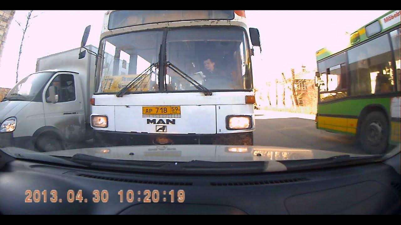 Спойлер на автобусе