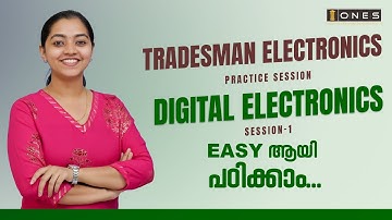 KPSC TRADESMAN EXAM | ELECTRONICS | DIGITAL ELECTRONICS | PRACTICE SESSION | ONES