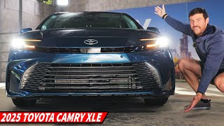 *HANDS ON* The New 2025 Toyota Camry "XLE" is an Elegant and Techy Hybrid Sedan