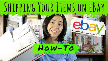 How To Ship Items On eBay (Buying Postage and Weighing Packages for Shipping)