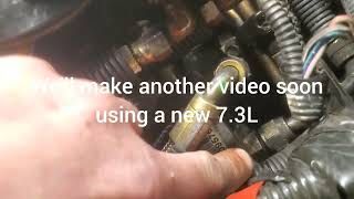 7.3L Powerstroke: Crank and no start.  Mechanical Guage testing.  You'll never guess the cause!