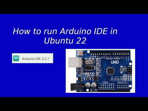 How to run Arduino IDE in Ubuntu 22 😱🔥| #arduino #arduinoproject