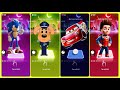 📹 Sonic ⚡ Sheriff Labrador ⚡ McQueen ⚡ Paw patrol 🔴 Tiles Hop EDM Rush 🎶
