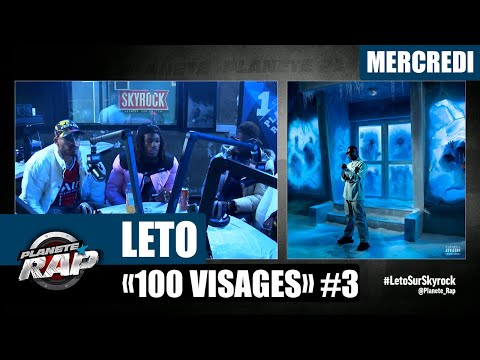 Youtube: Planète Rap – Leto « 100 Visages » avec Timal, The S & Kepler #Mercredi