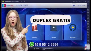 DUPLEX PLAY LICENÇA ANUAL G-R-A-T-I-S