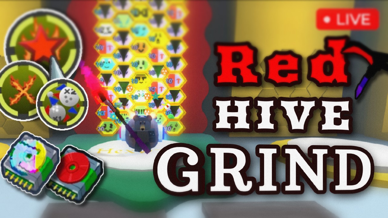HONEYDAY PREP Red Hive - Bee Swarm Simulator LIVE