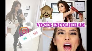 Gravei Um Vídeo Com As Enquetes Do Instagram Fernanda Petrizi