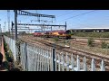 Class 66’s x 3 on the Margam to Eastleigh engine move 17th April 2022.