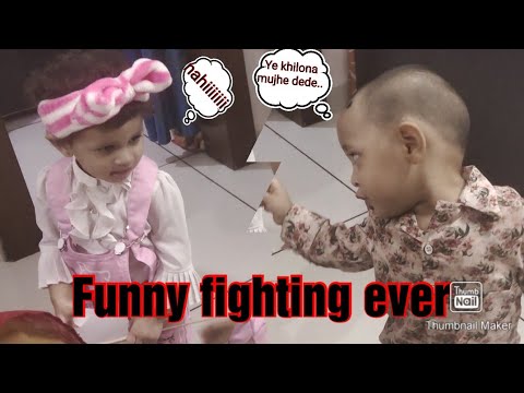 Baby Girl & Baby Boy Fighting For The Toy / When Joy Met Rose/ Babies Fight/Babies  Funny Video - YouTube