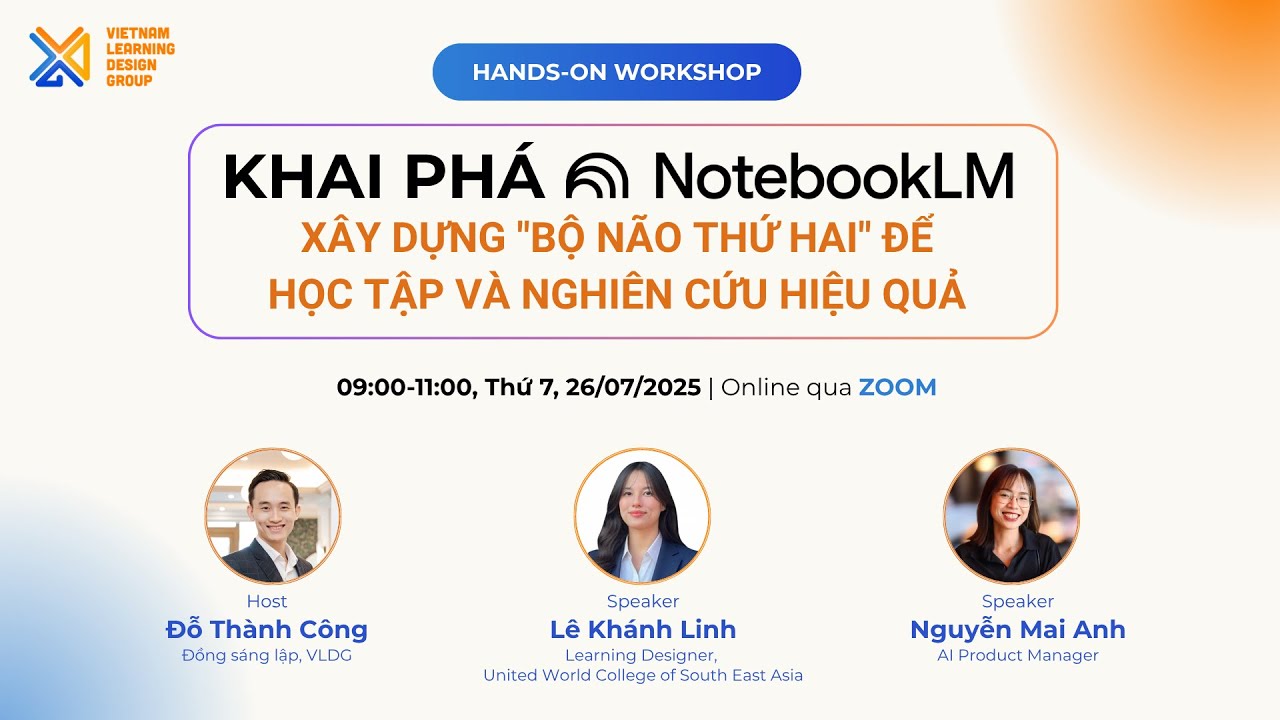 Outline Video Khai phá NotebookLM - Xây dựng bộ não thứ 2 để học tập và nghiên cứu hiệu quả