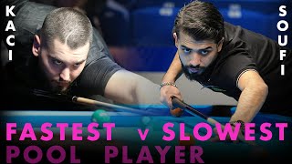 Fastest Pool Player v Slowest???  Eklent Kaci v Mohammad Soufi | 2023 9 Ball Eurotour screenshot 1