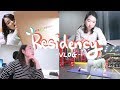 Residency Life Vlog: Exercising, Working, Studying l Day in the Life of a Doctor l twinklinglena