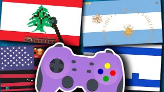 World Flags as Video Games | Compilation