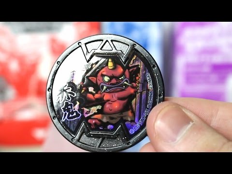 Yo-Kai Watch Busters - Medal Unboxing (Part 1/2)