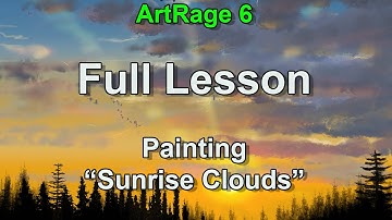How to Paint Clouds | A FULL ArtRage 6 Lesson
