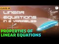Properties of Linear Equations | Chapter 4 | Class 9 | PuStack