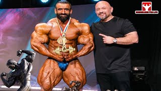 HADI CHOOPAN Unbeatable at Arnold Classic - I brought the best CONDITION