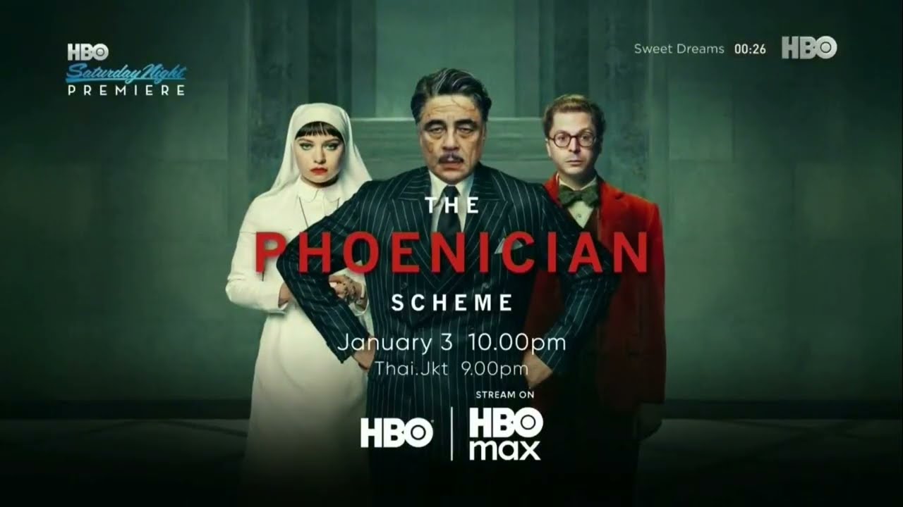 [Trailer] HBO Asia - Saturday Night Premiere (January/2026): The Phoenician Scheme (2025)