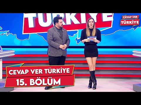 Cevap Ver Türkiye 15. Bölüm @CevapVerTurkiye