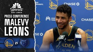 Malevy Leons shares he was ‘ready to go' for Warriors' matchup against Grizzlies | NBC Sports BA