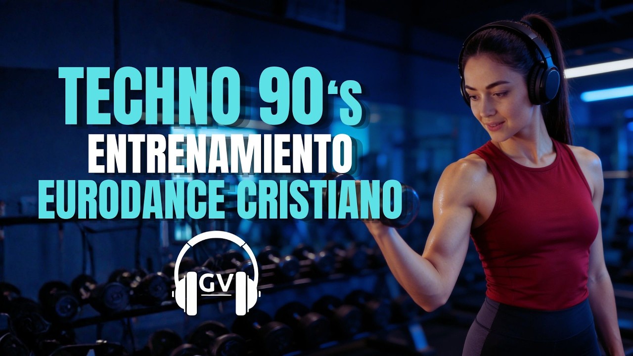 🔥 TECHNO DE ORO CRISTIANO | Eurodance Retro 90s | Electrónica para Hacer Ejercicio con Victoria 💪✨