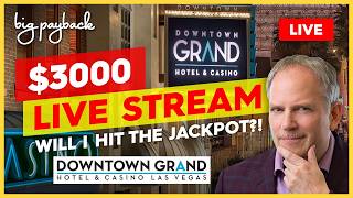 🔴 $3,000 for → Live Slots! YOU PICK THE SLOTS! LET'S CRUSH IT at the DOWNTOWN GRAND!