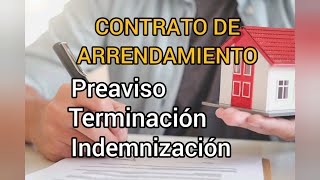 CONTRATO DE ARRENDAMIENTO / LEY 820 DE 2003 /