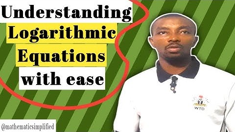 The Secret Trick to Solving ANY Logarithmic Equation! | Stop Memorizing