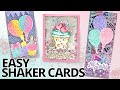 The easiest shaker cards you will ever make