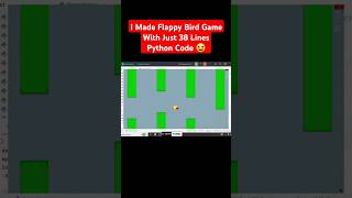 I Made Flappy Bird Game Using Python #coding #python  #pythonprogramming #gamedevelopment #ursina