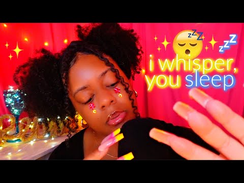 i whisper until you sleep ASMR 💕💫✨cozy whispers & rambles..♡ (sooo tinglyyy 😴)