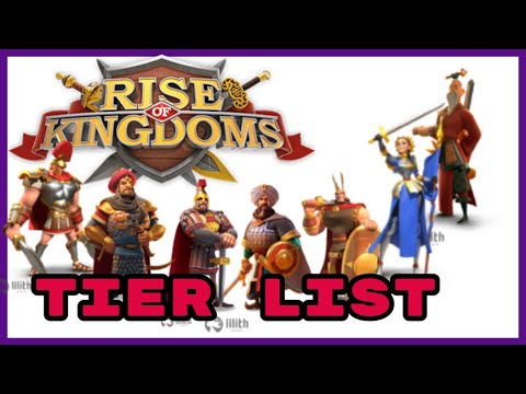 Ranking de Comandantes Epicos / Guia Completa de Comandantes Epicos - Rise of Kingdoms en Español