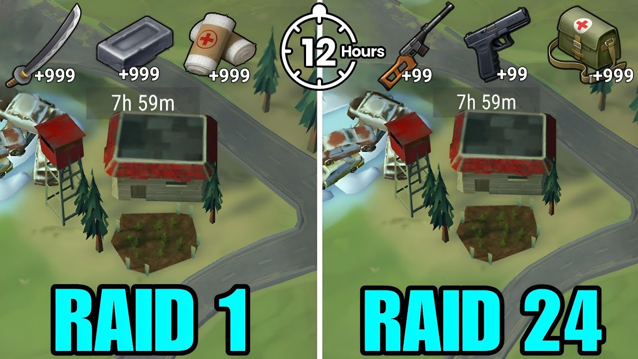 I RAIDED 24 EXTREMELY RICH BASES IN 12 HOURS! - Last Day on Earth: Survival