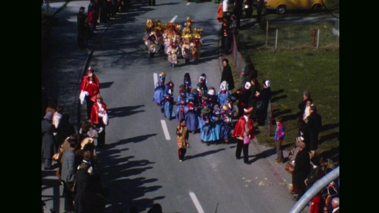 Fasnachtsumzug Ruggell 1979