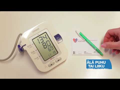 Video: Miten systolinen verenpaine mitataan?
