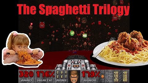 Doom 2: Clippy plays The Spaghetti Trilogy - A delicious set of maps by MoaiElemental + Commentary