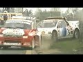 Croft Rallycross 1990 Spectacular first corner Martin Schanche out of control!