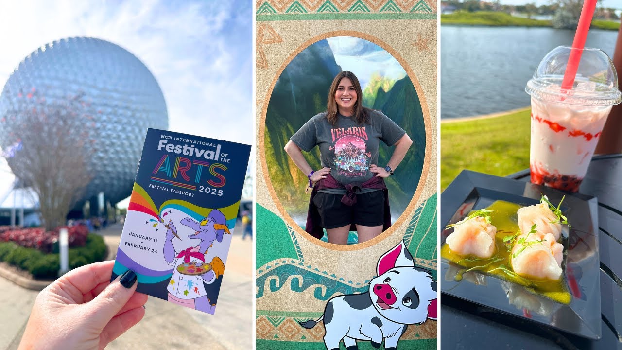 Epcot's Festival of the Arts 2025 | Sampling Foods & Shopping for Art!