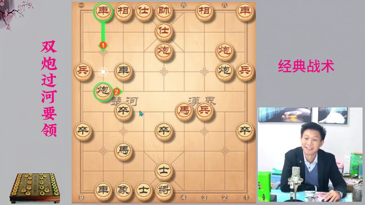 象棋合集：双炮过河飞刀谱，专治当头炮冲中兵，每一步都是斗智斗勇 双炮过河经典飞刀！冲中兵暗藏玄机，一计不成再生一计