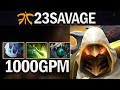 FNATIC.23SAVAGE JUGGERNAUT - EPIC 1000 GPM - DOTA 2 GAMEPLAY