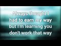 The God Who Stays - Matthew West (Lyrics)