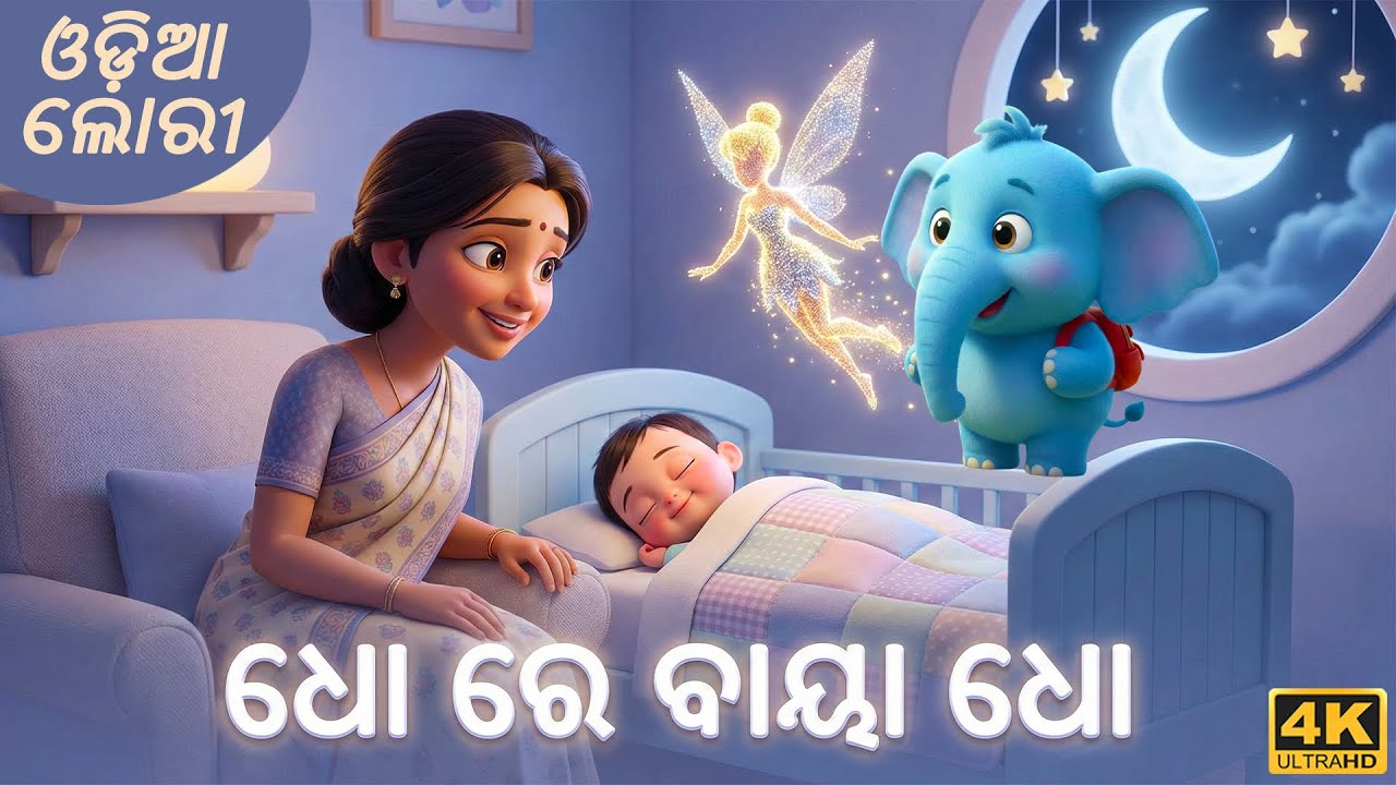 Dho Re Baya Dho Baby Song | Lullaby for Babies | Kids Sleep Music