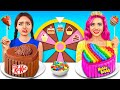 Rich vs Poor Chocolate Cake Decorating Challenge | Chocolate Cake & Candy Battle by RATATA