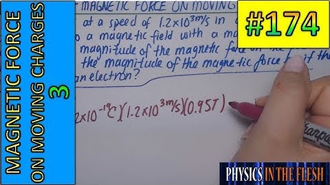 174 Magnetic Force on Moving Charges 3