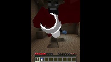 Beating Minecraft bosses with a command block stick #minecraft  #gaming #bossfight