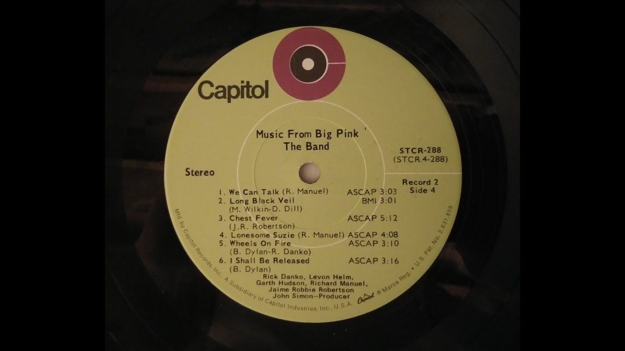 I Shall Be Released - The Band Music From Big Pink Original 33 RPM 3 LP Box Set 1969