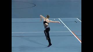 NBTA World Competition Twirling Eindhoven 2006 - Rhythmic Twirl Junior - Chelsea Russell - USA Information