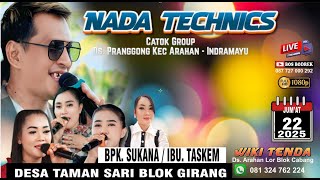 👉 ᴴᴰ LIVE MALAM NADA TECHNICS CATOK GROUP // BPK. SUKANA - IBU TASKEM DESA TAMAN SARI BLOK GIRANG