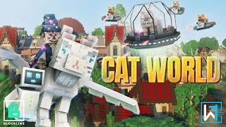 Cat World - Minecraft Marketplace Map
Buy now: https://www.minecraft.net/en-us/marketplace/pdp?id=a89335fc-dee2-41f5-a54f-f90ae8c5d01c
Free cats from the dogs oppression! Rotten Dog has stolen the Bell from cats and created chaos on the cat planet. You must help them!
Includes:
2 epic bosses
3D custom advanced weapons
Ride a flying cat
Steal secret documents from the ultimate underground secret dog base
! Play singleplayer or with friends
Find more maps from Waypoint Studios: https://wypnt.co/store
Want to become your own creator on the Minecraft Marketplace? Waypoint Studios is a team of creators that help you publish your own idea straight to the marketplace. If you want to find out more and get started, take a look at our website at https://waypointstudios.co Cat World - Minecraft Marketplace Map